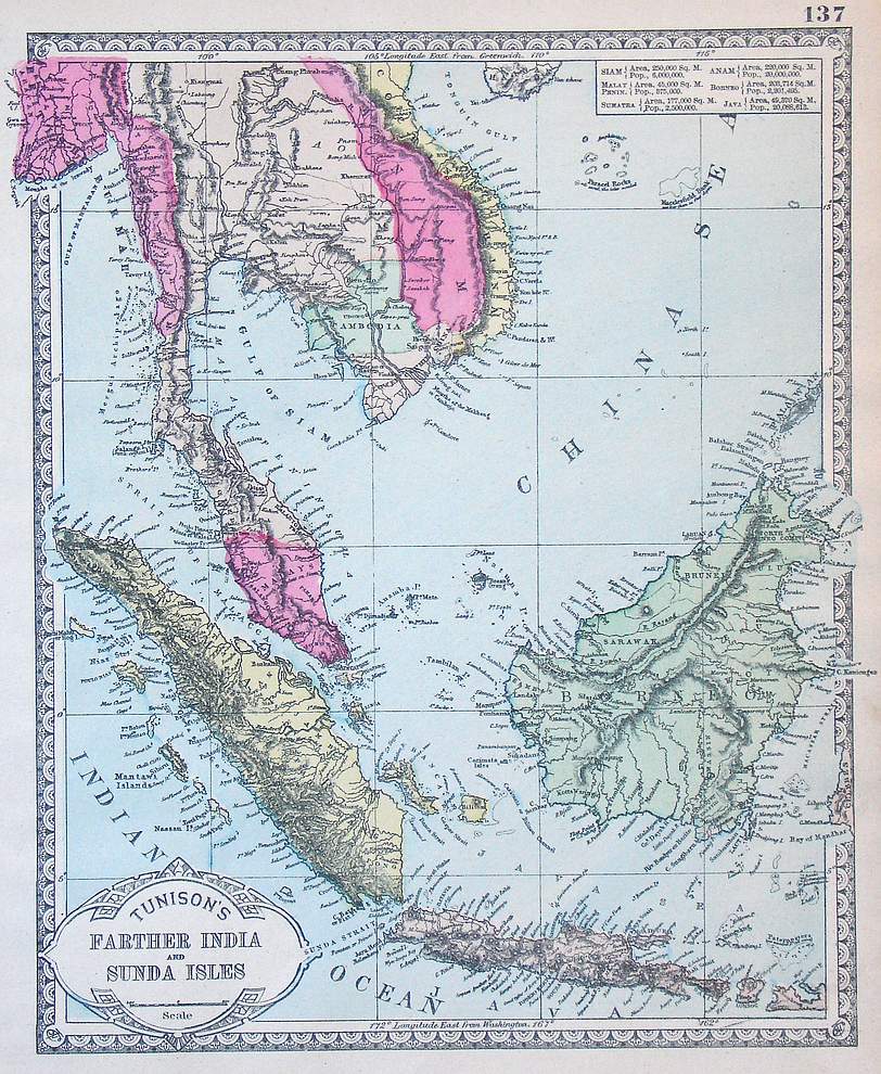 Tunison's Farther India and Sunda Isles