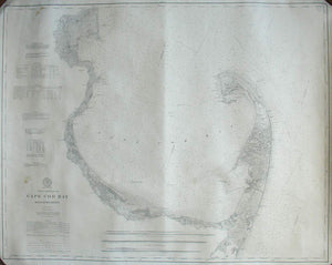 (Massachusetts – Cape Cod)  Coast Chart No 110. Cape Cod Bay