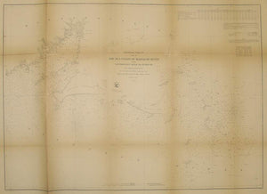 Preliminary Chart of Part of The Sea Coast of Massachusetts