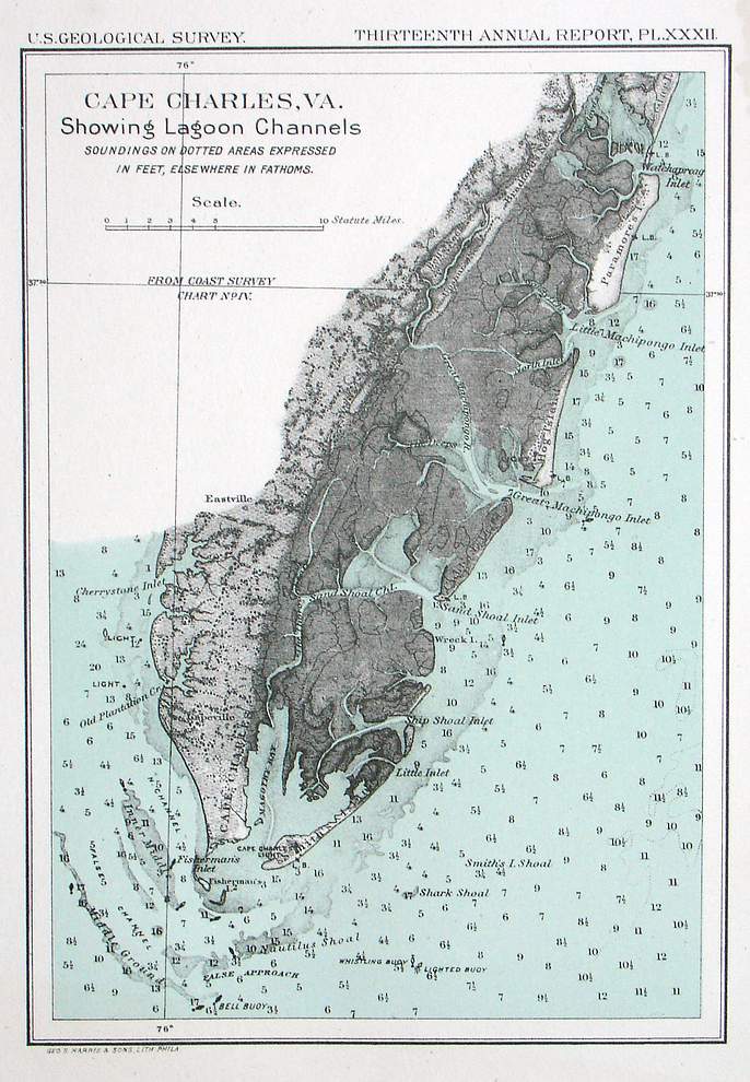 Cape Charles, Va. The Old Map Gallery