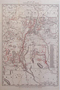 Map of the Territory of New Mexico