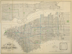 Map of the City of New-York