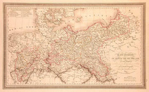 Carte Generale Du Royaume De Prussecomprenant (Germany, Prussia)