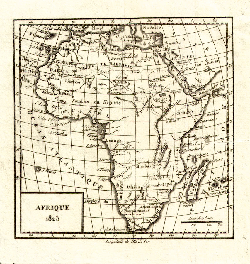 (Africa) AFRIQUE - 1823