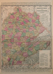 Kentucky and Tennessee Eastern  Half