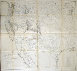(West) Map of the Territory of the United States from the Missis